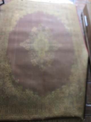 Alfombra de lana multicolor