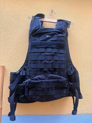Chaleco táctico negro talla única