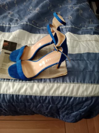 Sandalias Marypaz Talla 38 Azul
