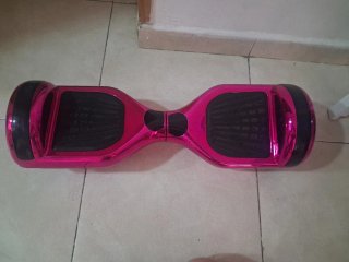 Patinete Eléctrico Rosa Metálico