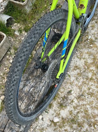 Bicicleta Trek X-Caliber 7 29 Verde Flúor