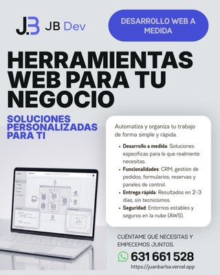 Soluciones web para tu negocio