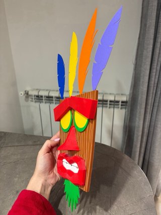 Maschera Aku Aku Decorativa