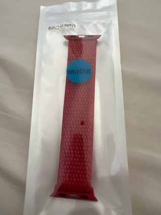 Correa Apple Watch 38/40/41 Roja