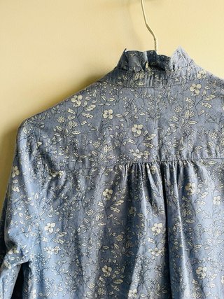 Camisa Pepe Jeans floral azul Talla XS