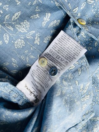 Camisa Pepe Jeans floral azul Talla XS