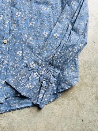 Camisa Pepe Jeans floral azul Talla XS