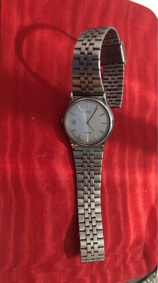 Reloj Casio Cuarzo Plata y Blanco