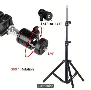 Trípode Profesional 360°