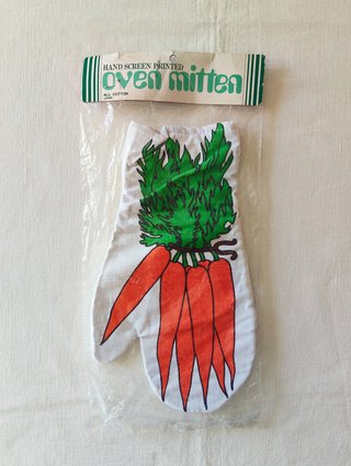 Guanto da forno vintage anni '70 - Made in Japan