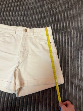 Stradivarius Mom Slim Shorts Talla 36