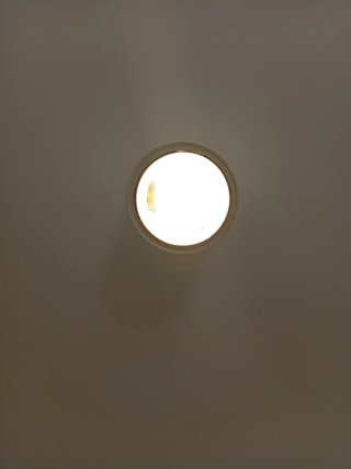Lampada faretto soffitto anni 70 modernariato