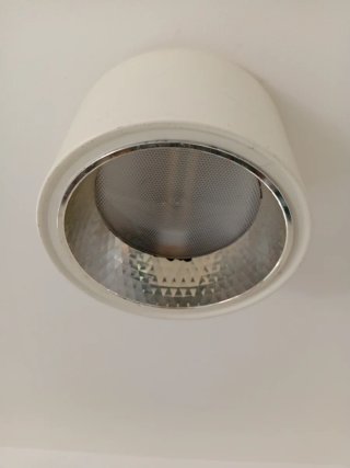 Lampada faretto soffitto anni 70 modernariato