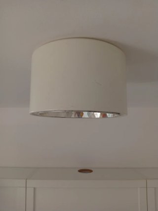 Lampada faretto soffitto anni 70 modernariato