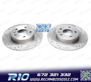 DISCOS DE FRENO PARA ROVER PERFORADOS RANURADOS
