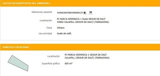 Terreno en venta en Les Brises de Calafell - Segur de Dalt en Calafell
