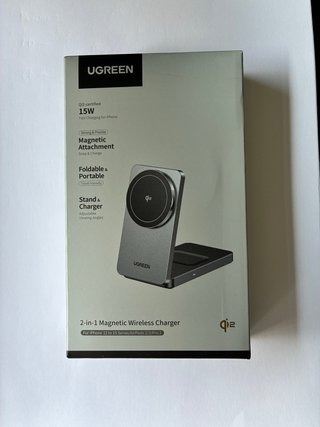 Cargador Inalámbrico UGREEN Qi2 15W