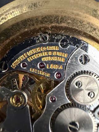 Movimento Longines calibro L 847.4 carica manuale