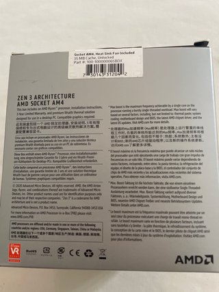 Disipador AMD Ryzen 5 5600X