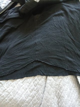 Top Intimissimi nero corto