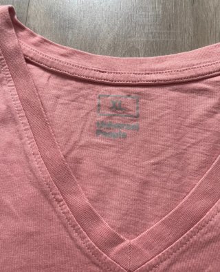 Camiseta Zara Mujer Rosa