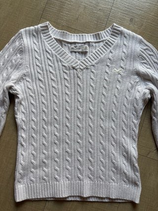 Jersey Hollister Blanco Talla XS