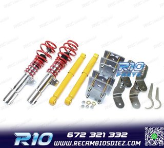 KIT SUSPENSION ROSCADA VOLKSWAGEN VW CADDY 04-15 DELANTERA Y