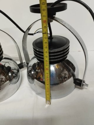 Coppia Lampade design Space Age Philips Anni '70