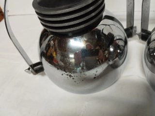 Coppia Lampade design Space Age Philips Anni '70