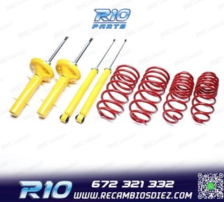 KIT SUSPENSIÓN DEPORTIVA PARA VOLKSWAGEN