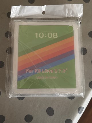 Cover Kobo Libra 2 7 Pollici Trasparente
