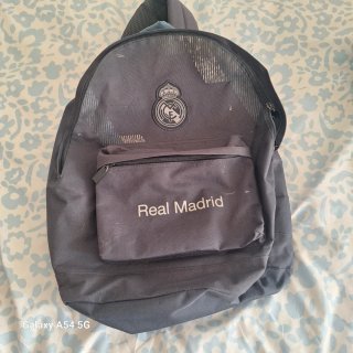 Mochila Real Madrid Gris