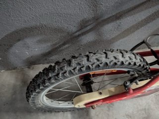 Bicicleta infantil 18 pulgadas roja