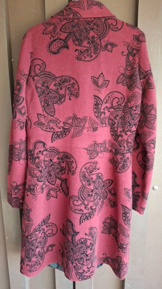 Abrigo Desigual Talla 42 Entallado