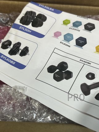 Juego de 2 Mancuernas 0,5kg SONGMICS