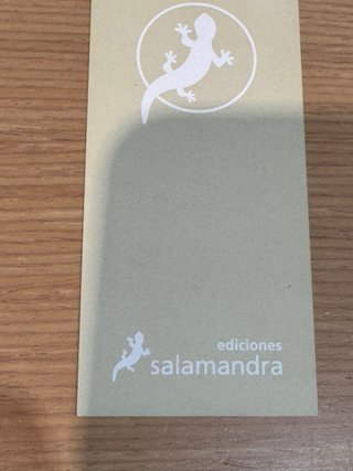 Marcapáginas Salamandra Círculo de Piedras dificil