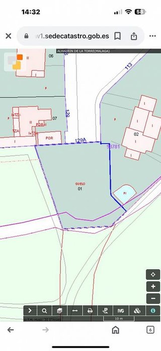Terreno en venta en Centro en Alhaurín de la Torre