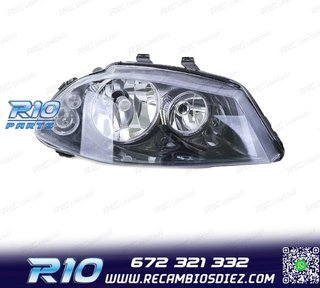 FARO DCH SEAT IBIZA 6L 02-09 CORDOBA 02-10 H7 + H3
