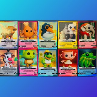 Serie 10 promo card 3D tiratura limitata