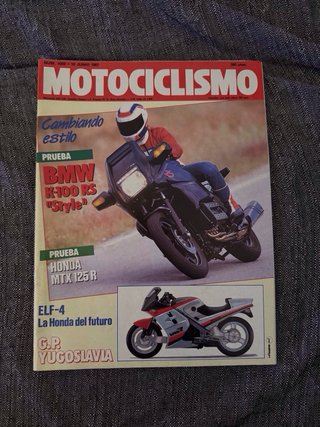 76 revistas MOTOCICLISMO años 80