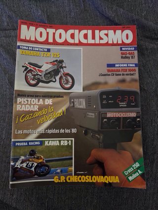 76 revistas MOTOCICLISMO años 80