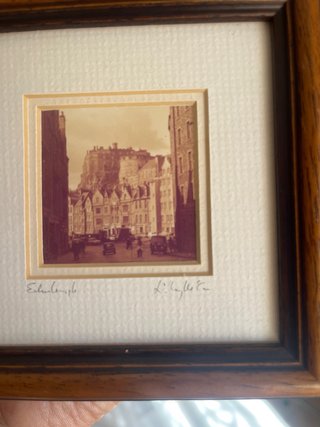 Foto Antigua Edimburgo Marco Madera