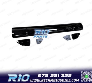 ALERON SPOILER LOOK GTS NEGRO BRILLO