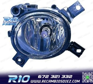 FARO ANTINIEBLA IZQ AUDI A3 08-12 A4 04-07