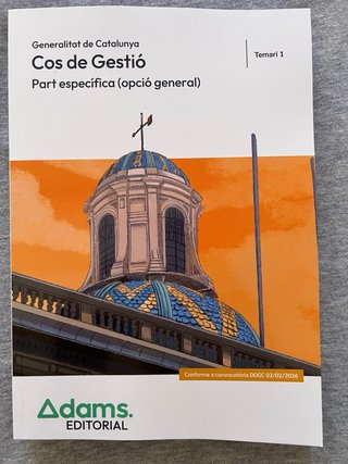 Temari part especifica cos gestió