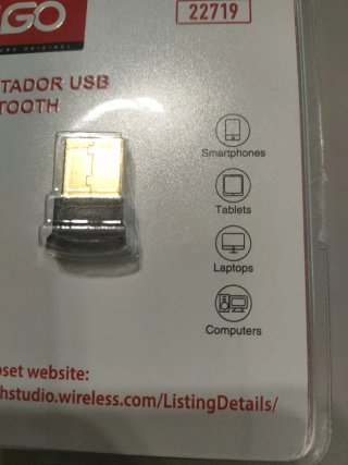 Adaptador USB Bluetooth iGO 5.0