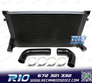 INTERCOOLER VOLKSWAGEN VW GOLF MK7 MK7.5 12-20 NEGRO