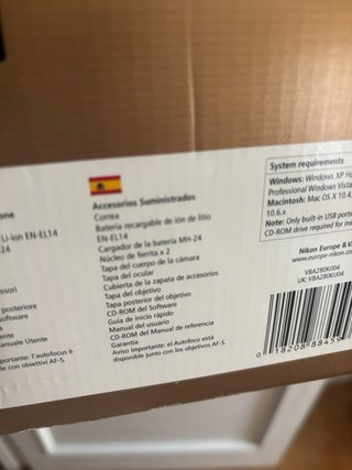 Nikon D3100 Kit Doble Zoom 18-55mm y 55-200mm