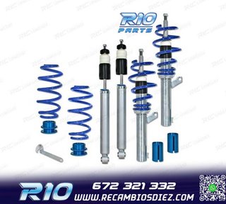 SUSPENSION ROSCADA BLUE LINE AUDI A3 8P 03-12 REGULABLE