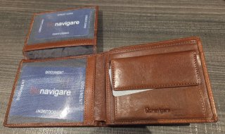 Portafoglio Navigare Vera Pelle Cognac
